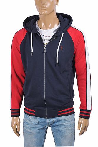BURBERRY men's cotton hoodie with front logo 59