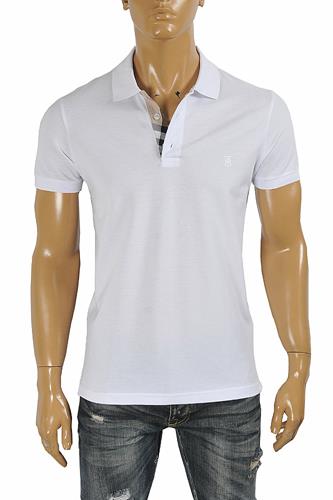 BURBERRY Men's Polo Shirt In White 277