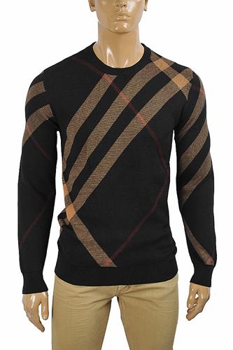 BURBERRY Men's Round Neck Knitted Sweater 292