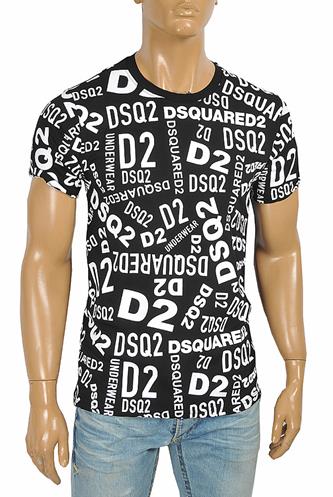 DSQUARED2 Men’s Logo Sticker T-shirt 15