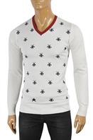 GUCCI Men’s V-Neck Knit Sweater #102