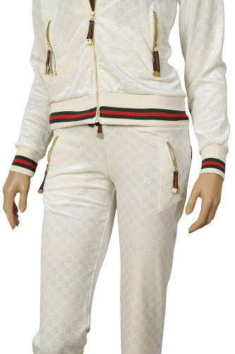 black and white gucci tracksuit