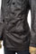 Mens Designer Clothes | EMPORIO ARMANI Mens Button Up Artificial Leather Jacket #71 View 4