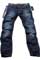 Mens Designer Clothes | EMPORIO ARMANI Men's Blue Denim Jeans #76 View 2