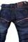 Mens Designer Clothes | EMPORIO ARMANI Men's Blue Denim Jeans #76 View 4