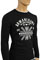 Mens Designer Clothes | ARMANI JEANS Men's Knitted Sweater #135 View 4