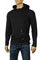 Mens Designer Clothes | EMPORIO ARMANI Cotton Hoodie Sweater #126 View 1