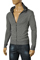 Mens Designer Clothes | EMPORIO ARMANI Men's Zip Up Hooded Sweater #152 View 1