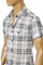 Mens Designer Clothes | BURBERRY Men's Short Sleeve Shirt#72 View 3