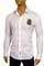 Mens Designer Clothes | DOLCE & GABBANA Mens Fitted Dress Shirt #305 View 1