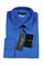 Mens Designer Clothes | DOLCE & GABBANA Men's Dress Shirt In Royal Blue #446 View 3