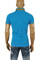 Mens Designer Clothes | DOLCE & GABBANA Men's Polo Shirt In Blue #442 View 3