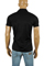 Mens Designer Clothes | GUCCI Men’s Cotton Polo Shirt In Black #296 View 2