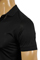 Mens Designer Clothes | GUCCI Men’s Cotton Polo Shirt In Black #296 View 3