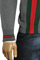Mens Designer Clothes | GUCCI Men's V-Neck Button Up Sweater #57 View 5
