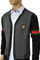 Mens Designer Clothes | GUCCI Men's V-Neck Button Up Sweater #58 View 3