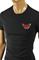 Mens Designer Clothes | GUCCI Men's T-Shirt Black #203 View 4