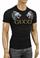 Mens Designer Clothes | GUCCI Cotton T-Shirt with Angry Wolfs Embroidery #218 View 2