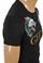 Mens Designer Clothes | GUCCI Cotton T-Shirt with Angry Wolfs Embroidery #218 View 5