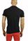 Mens Designer Clothes | GUCCI Cotton T-Shirt with Angry Red Cat Embroidery #221 View 2
