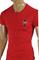 Mens Designer Clothes | GUCCI cotton T-shirt with front embroidery #230 View 3