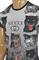 Mens Designer Clothes | GUCCI Cotton T-Shirt With Angry Cats Print #240 View 4