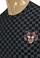 Mens Designer Clothes | GUCCI Cotton T-Shirt with Angry Cat Embroidery #246 View 3
