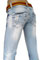 Womens Designer Clothes | GUCCI Ladies Capri/Jeans With Belt #38 View 4