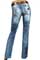Womens Designer Clothes | GUCCI Lady's Jeans With Belt #7 View 2