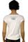 Womens Designer Clothes | GUCCI Lady's Cap Sleeve Boat Neck Top #3 View 2
