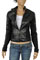 Womens Designer Clothes | PRADA Ladies Artificial Leather Jacket #31 View 3
