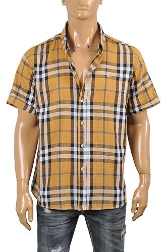 BURBERRY Men's Short Sleeve Shirt 158