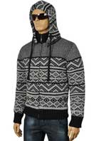 DOLCE & GABBANA Men's Knit Hooded Warm Jacket #358