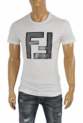 FENDI men's cotton T-shirt 27