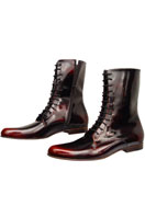GUCCI High Leather Boots For Men #162