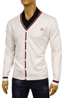 GUCCI Mens V-Neck Button Up Sweater #32