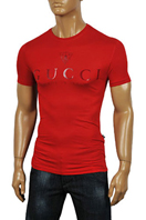 GUCCI Men's Fitted Short Sleeve Tee #97