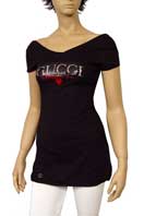 GUCCI Ladies Open Back Short Sleeve Top #29