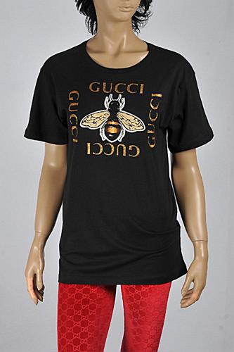 GUCCI Women’s Bee embroidered cotton t-shirt #226