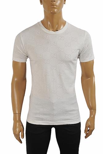 GUCCI T-shirt With Signature GG Print 304