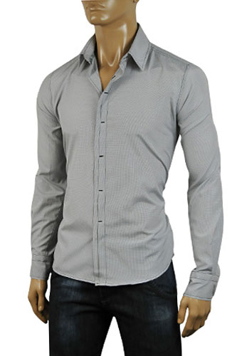 Mens Designer Clothes | ARMANI JEANS Mens Dress Shirt #150