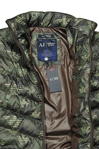Påvirke Oh strop Mens Designer Clothes | ARMANI JEANS Men's Winter Warm Jacket #123