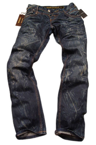 Mens Designer Clothes | EMPORIO ARMANI Mens Crinkled Jeans #90