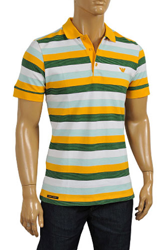 Mens Designer Clothes | EMPORIO ARMANI Men's Polo Shirt #222