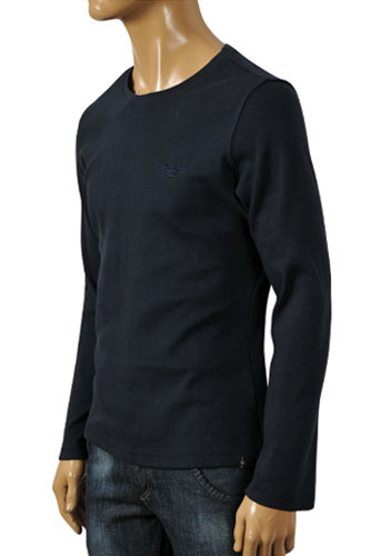 Mens Designer Clothes | EMPORIO ARMANI Men's Long Sleeve Shirt #211