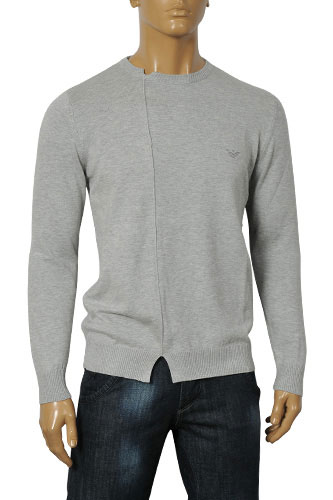 Mens Designer Clothes | ARMANI JEANS Men's Knitted Sweater #139