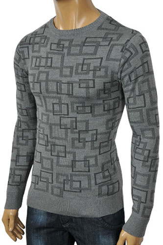 Mens Designer Clothes | ARMANI JEANS Men's Fitted Sweater #141