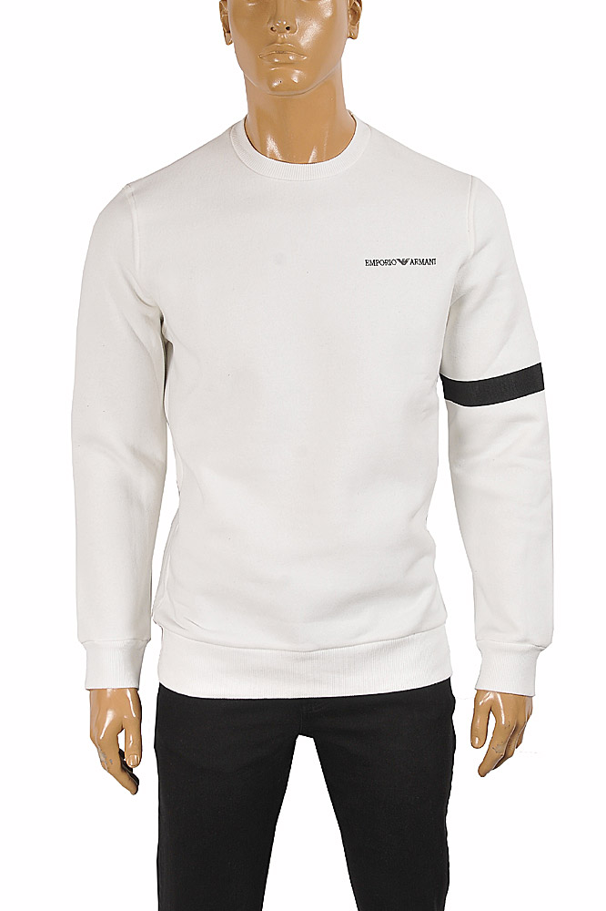 Mens Designer Clothes | EMPORIO ARMANI Cotton Sweatshirt 169