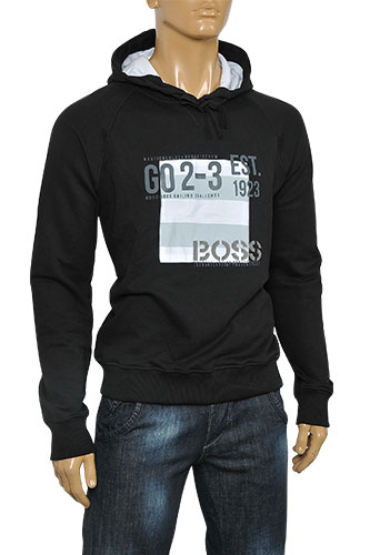 Mens Designer Clothes | HUGO BOSS Men's Cotton Hoodie #22