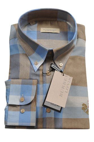 Mens Designer Clothes | BURBERRY Men's Dress Shirt #108